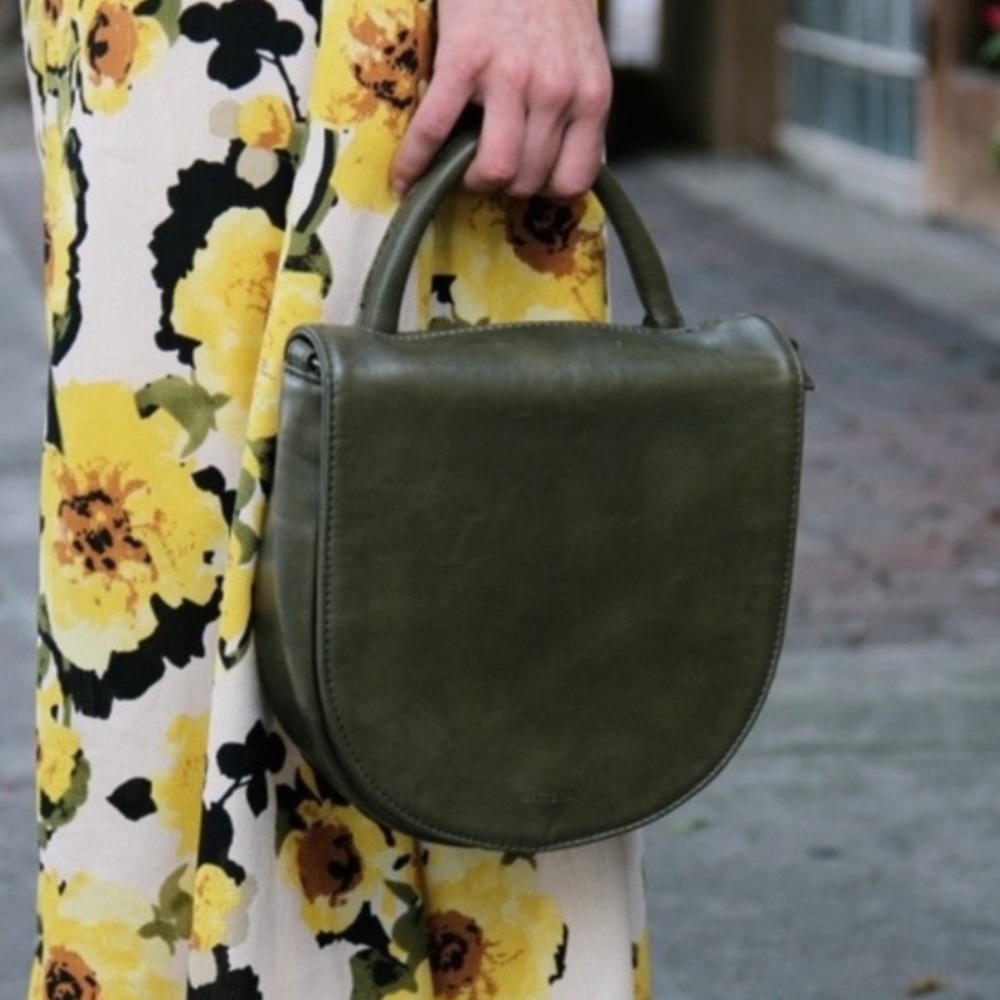 Matt & Nat olive crossbody bag